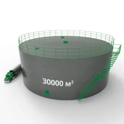Резервуар (емкость) вертикальный стальной РВС 30000 кубов 