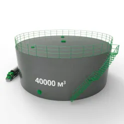 Резервуар (емкость) вертикальный стальной РВС 40000 кубов 